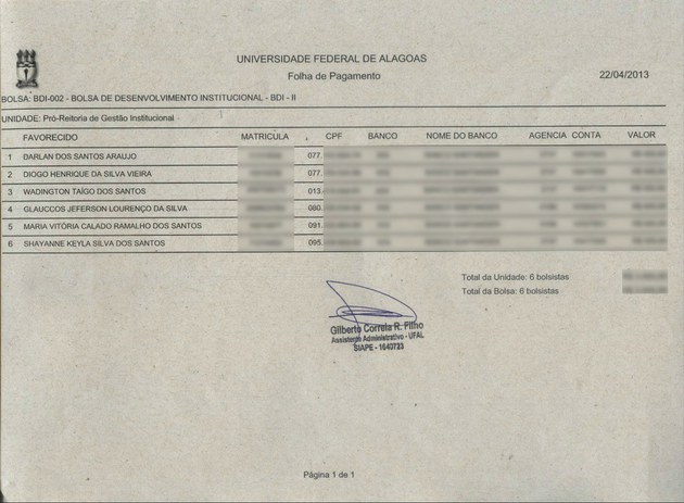 Folha - BDI 002 - GPS