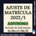 Ajuste de Matrícula 2022/1