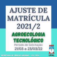 Ajuste de Matrícula 2021/2