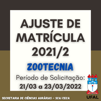 Ajuste de Matrícula 2021/2