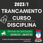 Trancamento de Curso ou Disciplina - 2023/1