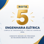 Engenharia Elétrica do CECA/UFAL conquista nota máxima em avaliação do MEC